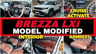 Brezza 2025 Facelift Convert Into Brezza Rover✅ Brezza Lxi Modification