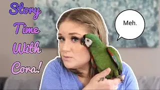 HOW WE ACQUIRED OUR SEVERE MACAW/ STORY TIME WITH CORA!!!!