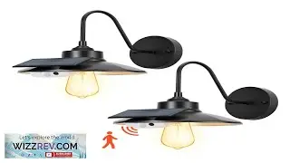 VEVOR Solar Outdoor Barn Light 3 Lighting Modes and Motion Sensor 2 Pack
