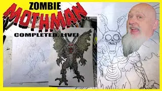 CRYPTOZOOLOGISTS REJOICE! Tonight! Live! WE ZOMBIFY the MOTHMAN!