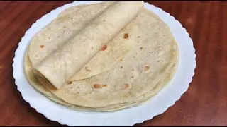 Tortilla Recipe | How To Make Tortilla At Home | Homemade Tortilla Recipe