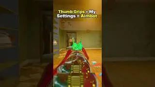 Best Controller Settings + Kontrol Freeks = Aimbot 🎮 #warzone #shorts #aimassist #callofduty