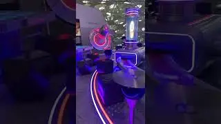 Spacecraft themed Dairy Queen Cafe at Shenzhen Airport,China 🛸🚀🛰️🇨🇳