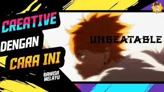 Tutorial reveal text di kinemaster (creative versi anime style)
