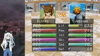Simulation Playthrough Monster Rancher 2 Hard Mode Kitten Major 4 M-1 Grand Prix