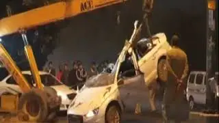 delhi 3 death in road accident