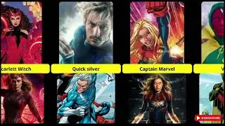 Comparison: Marvel comic's characters Vs. MCU (part 1)