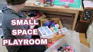 BEDROOM PLAYROOM COMBINATION for Older Kids | SMALL PLAYROOM IDEAS & MAKEOVER