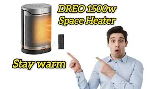 DREO Space Heater | Quiet, Fast & Safe Indoor Heating.