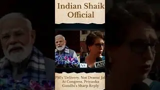 PM's 'Delivery, Not Drama&rsquo; Jab At Congress, Priyanka Gandhi's Sharp Reply #modi #congress