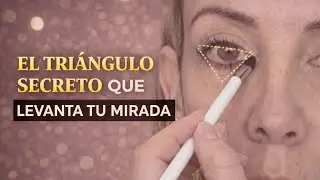 EL TRIÁNGULO SECRETO QUE LEVANTA TU MIRADA: Lifting Inmediato en Tus OJOS! 