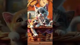 Cat Mom's Cooking Lesson | 3D Animation | A Heartwarming Story on Unity