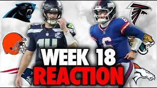 NFL Week 18 Reaction and Biggest Takeaways!! | NFL Analysis