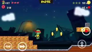 Ninja Turtle vs  Zombies Android Game