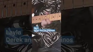 Layla Solo Cover #derekandthedominos #guitar #guitarcover #duaneallman #ericclapton #boss #shorts