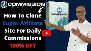 How To Make Daily Affiliate Commissions || How To Clone Affiliate Marketing Sites For Commissions