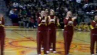 DSHS varsity cheer winter assembly