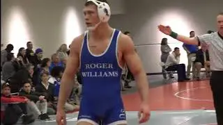 165 lbs Alec Golner Roger WIlliams v  Nick Velez Ithaca College Wrestling   Made with Clipchamp