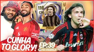 TOTY ICON Andrea Pirlo 116 OVR CM Player Review | Cunha to Glory Episode: 39 | FC MOBILE