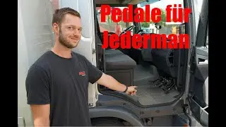 Pedale f&uuml;r Jedermann! 7,5 Tonner Fahrschul LKW mit Kofferaufbau