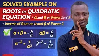 Solved example on Quadratic Root