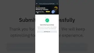 Binance Ramadan Riddle Rush || How to participate and Complete The Survey || Day 6