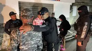 OPERATIVO  DE LA POLICIA EN SAN FRANCISCO DE MACORIS