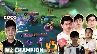 BLACKLIST MET M2 CHAMPION BREN COCO IN A RANK GAME..😳