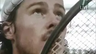 Safin very angry with Umpire in Hamburg 05