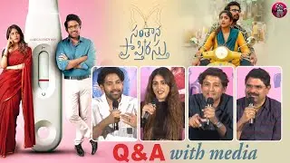 Santhana Prapthirasthu Press Meet Celebrations | Q&A | Eha Entertainment