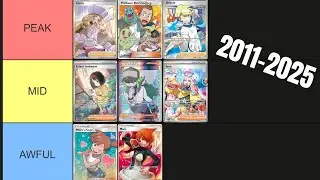 Ranking Every Pokémon TCG Full Art Trainer