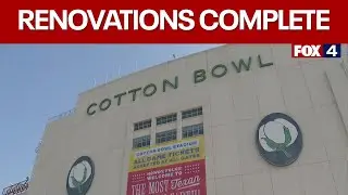 Cotton Bowl's $140M renovation wraps in time for State Fair Classic