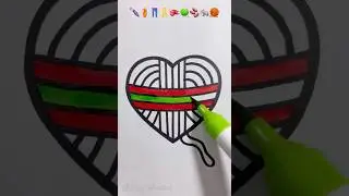 🌂🥻👖🎗🥊🪀🫘🐘🧶 Creative Art #art #brush #reels #coloring #ytshorts #drawing #draw #colors #video