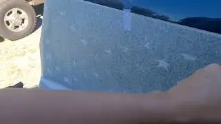 XPLORE OFFROAD - American Flag Window Decal Install