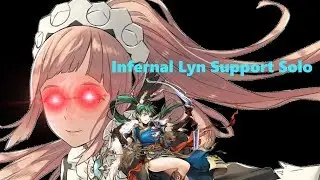 FE Heroes - Felicia Support Solos Infernal Legendary Lyn