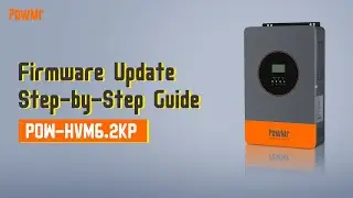 How to Update POW-HVM6.2KP Firmware Step by Step?