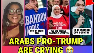 Арабы, поддерживающие Трампа, плачут 😭 Дональд забирает Палестину себе! Арабов в США депортируют