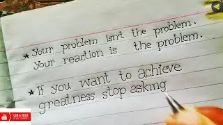 Neat and Clean Handwriting Calligraphy Like Printed|| Satisfying Handwriting Calligraphy||