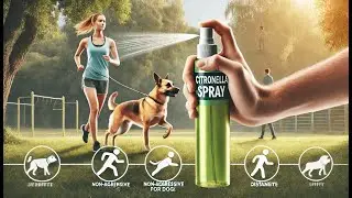 🐶 Citronella Spray Bark Collar Refill Can for Dogs | Best Citronella Spray Dogs Attack 🐾