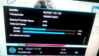 PL IPL Watan TV HD Express .Am6.53 . Ku dish 2 foot dish