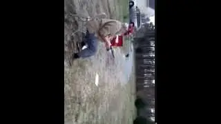 Bill Goss (USMC nickname 'Lance Coolie') firing 1851 Colt Navy revolver
