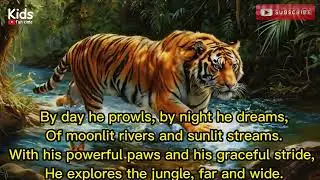 🐅 Tiger Tales! 🎶 Fun & Educational Animal Song for Kids | Sing, Dance, & Explore!