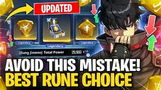 DON'T WASTE YOUR FREE LEGENDARY SKILL RUNE! - Solo Leveling Arise