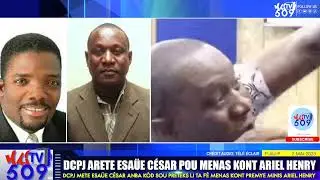 W ap sezi tande poukisa DCPJ mete Esaue C&eacute;sar anba k&ograve;d...men n&egrave;g isit ranse wi🤣🤣🤣
