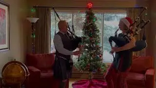 Here We Come A-Wassailing on the Bagpipes