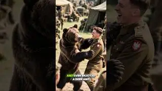 The Bear Who Fought in World War 2 🇵🇱🐻 | A True Soldier&rsquo;s Story #toysoldiers #ww2 #ytshorts