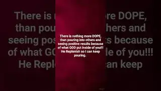 Keep Pouring