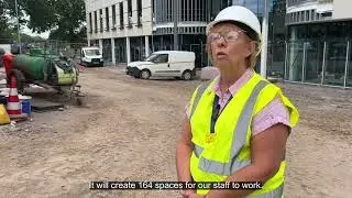 Princess Royal Hospital's new front entrance takes shape