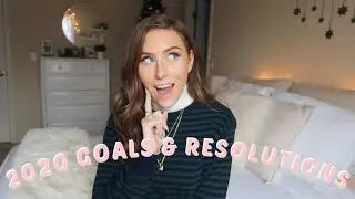 MY 2020 GOALS!
