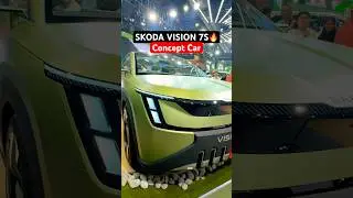 Skoda Vision 7s Concept car 🔥 Car nhi bawal hai